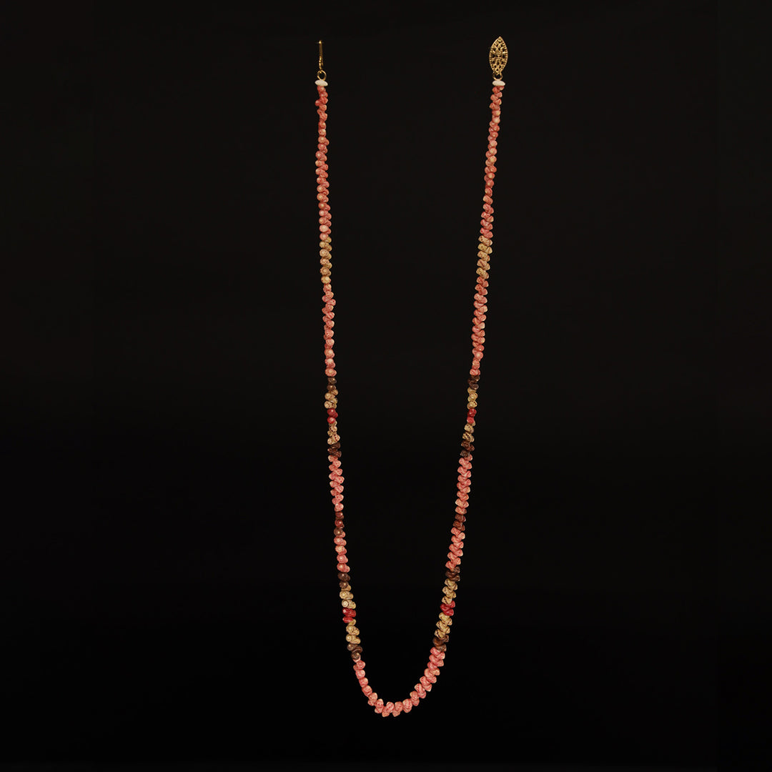 18.5" Niʻihau Shell Lei | Kui Pololei