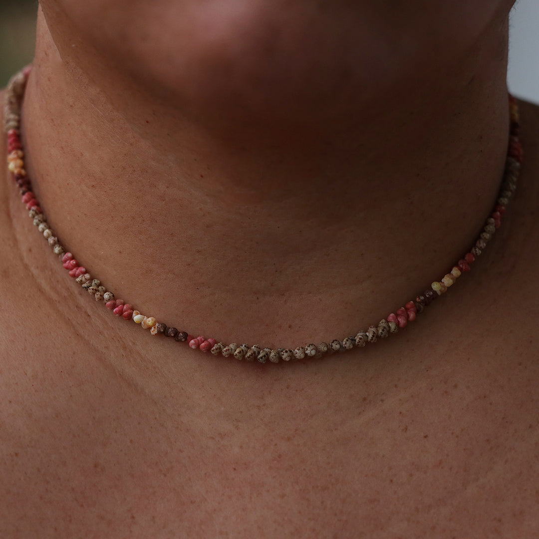 18.5" Niʻihau Shell Lei | Kui Pololei