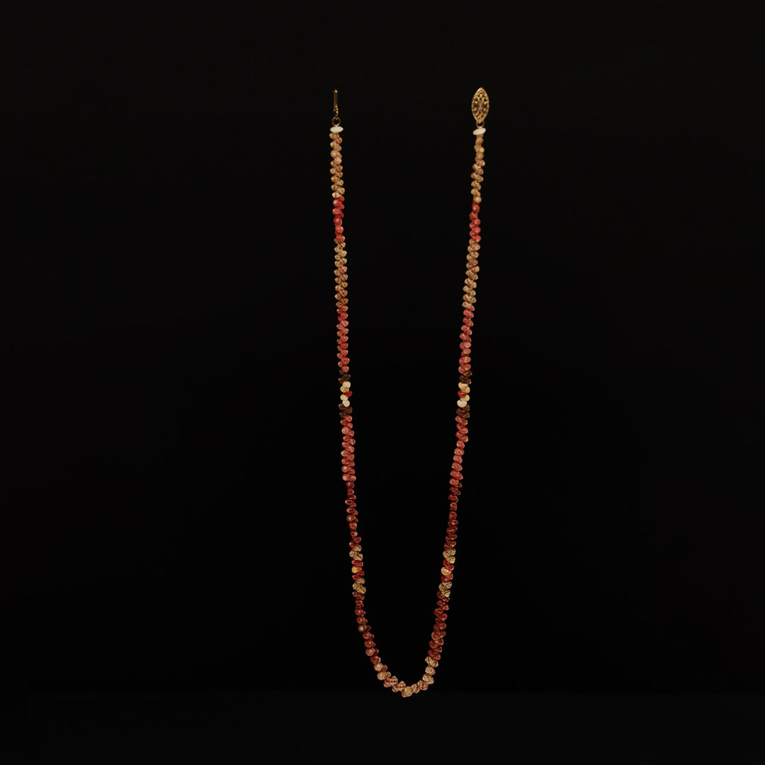 18.5" Niʻihau Shell Lei | Kui Pololei