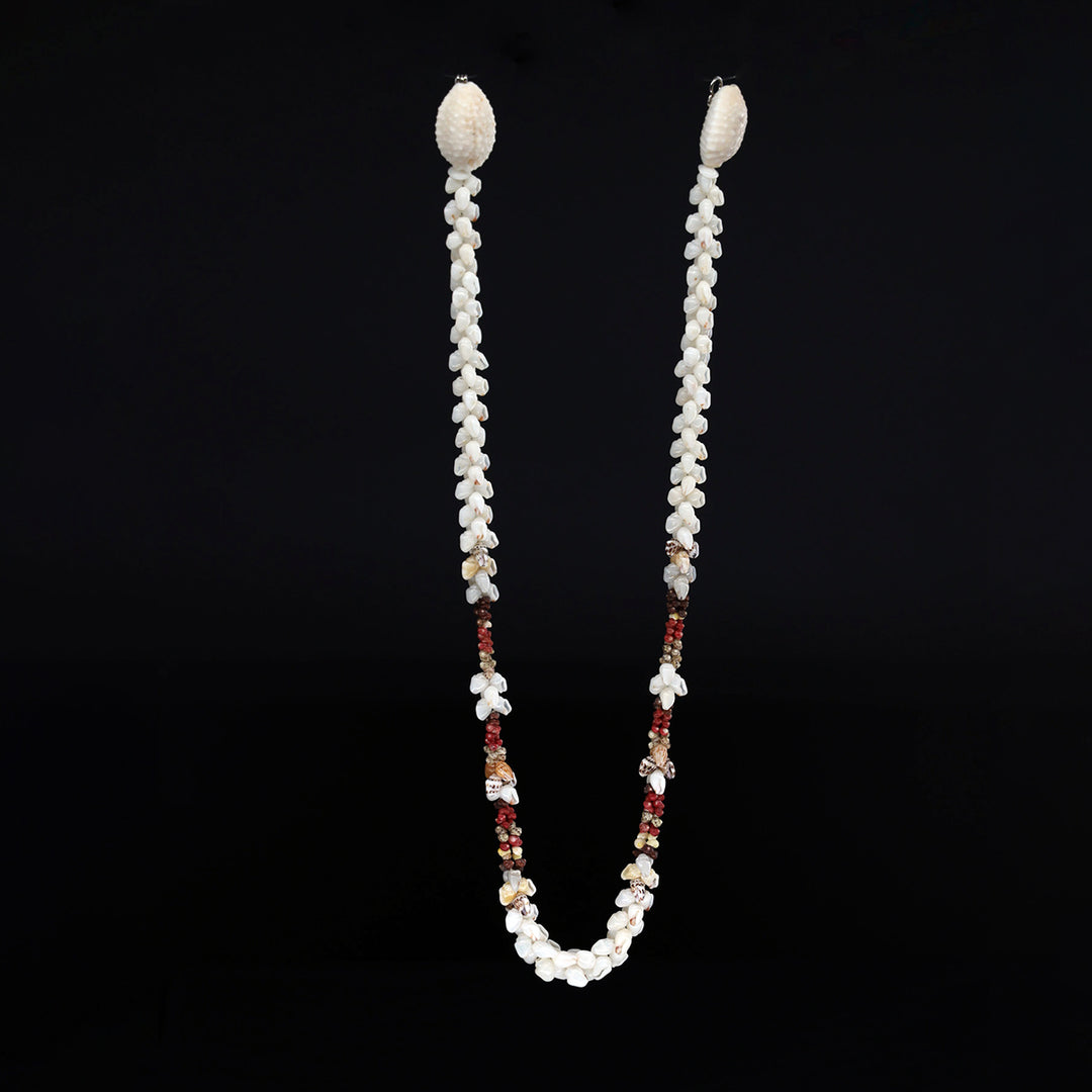21" Niʻihau Shell Lei | Kipona Style