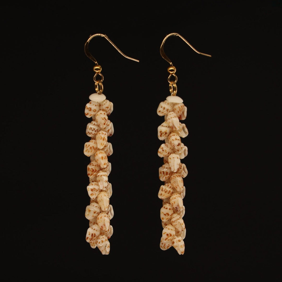 2" Niʻihau Shell Earring | Momi | Pīkake