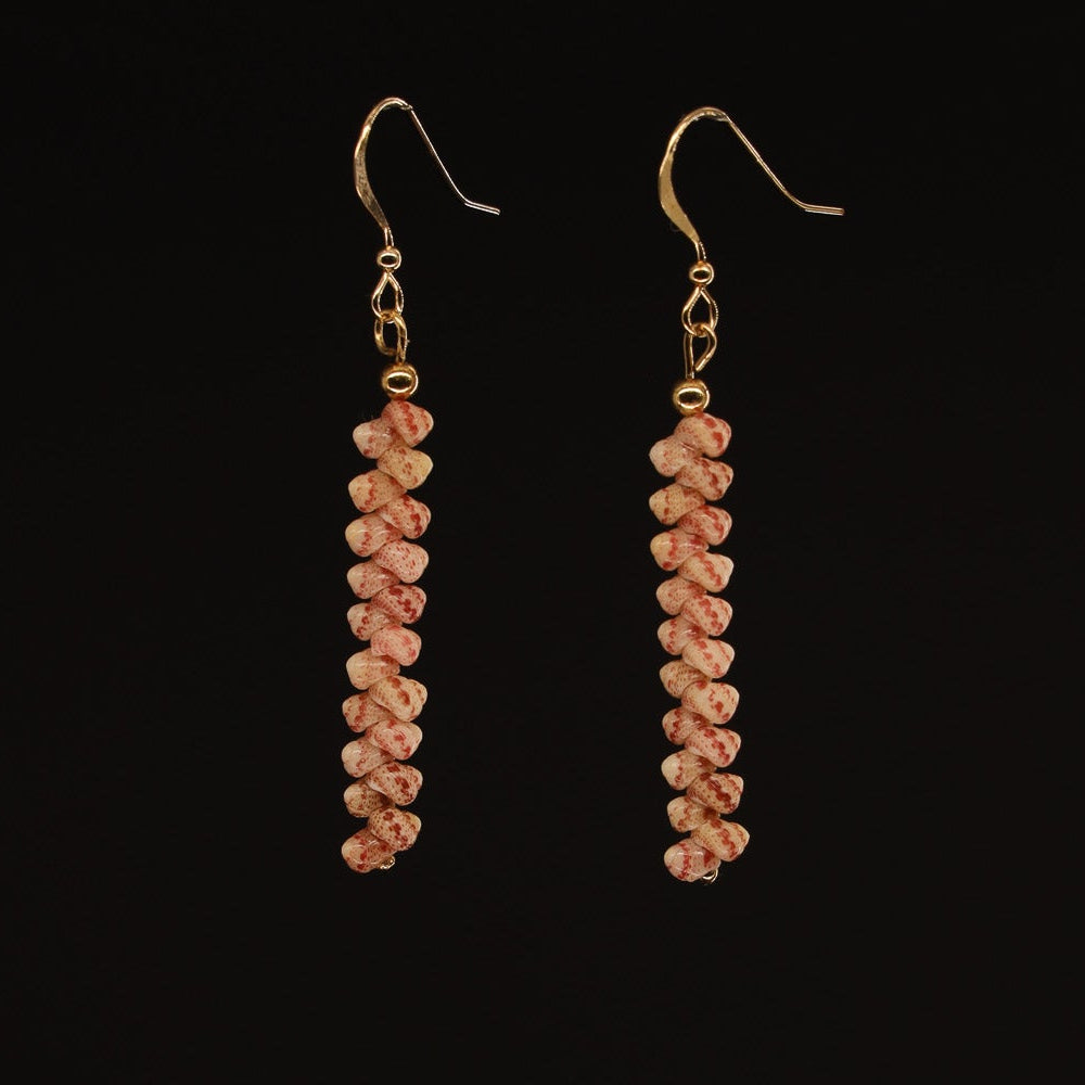 1.5" Niʻihau Shell Earring | Kahelelani | Tui Pololei