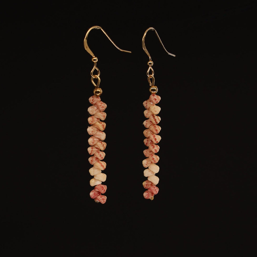 1.5" Niʻihau Shell Earring | Kahelelani | Tui Pololei