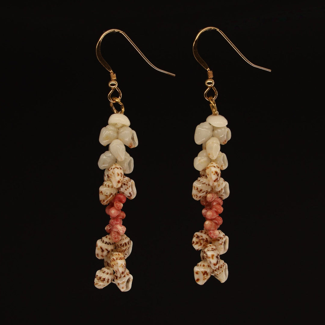 1.75" Niʻihau Shell Earring | Kipona