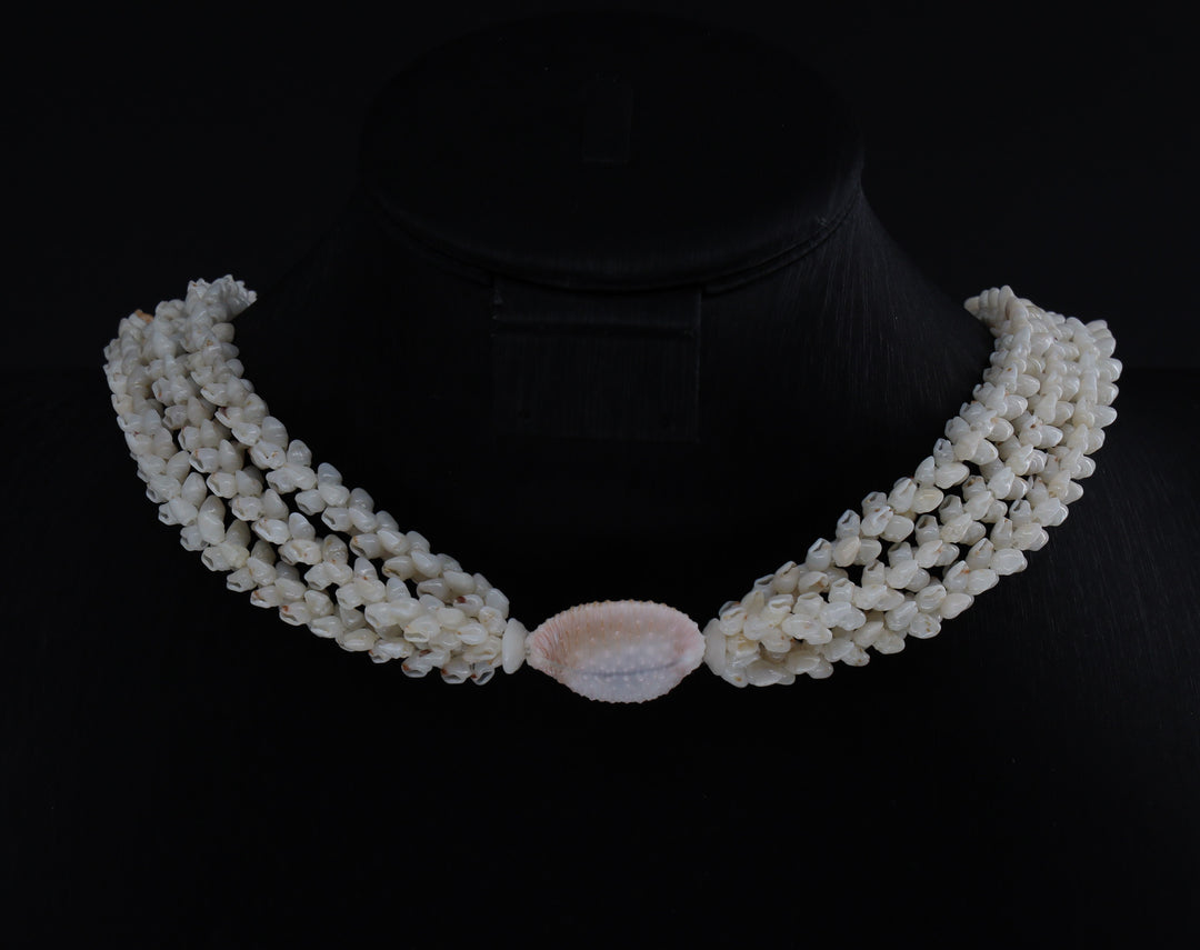 40" Niʻihau Shell Lei | 3 Strand|Kipona Style