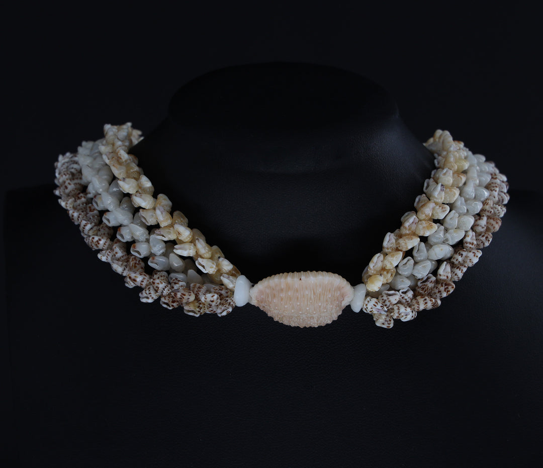 24" Niʻihau Shell Lei | 3 Strand| Momi