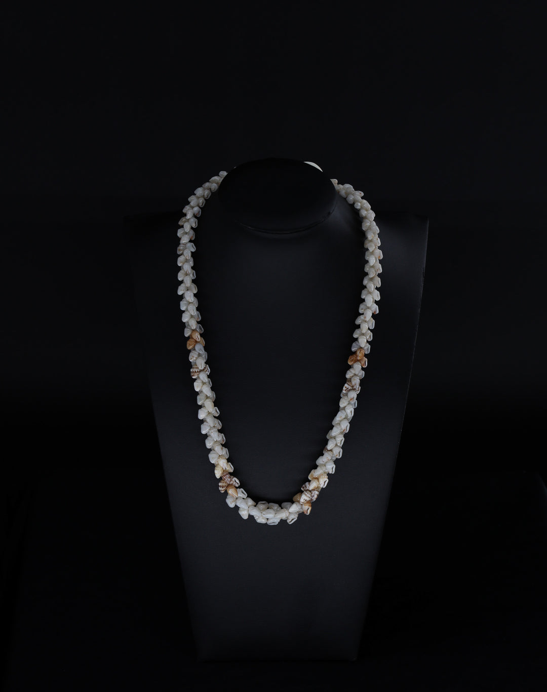 20" Niʻihau Shell Lei | Pikake Style